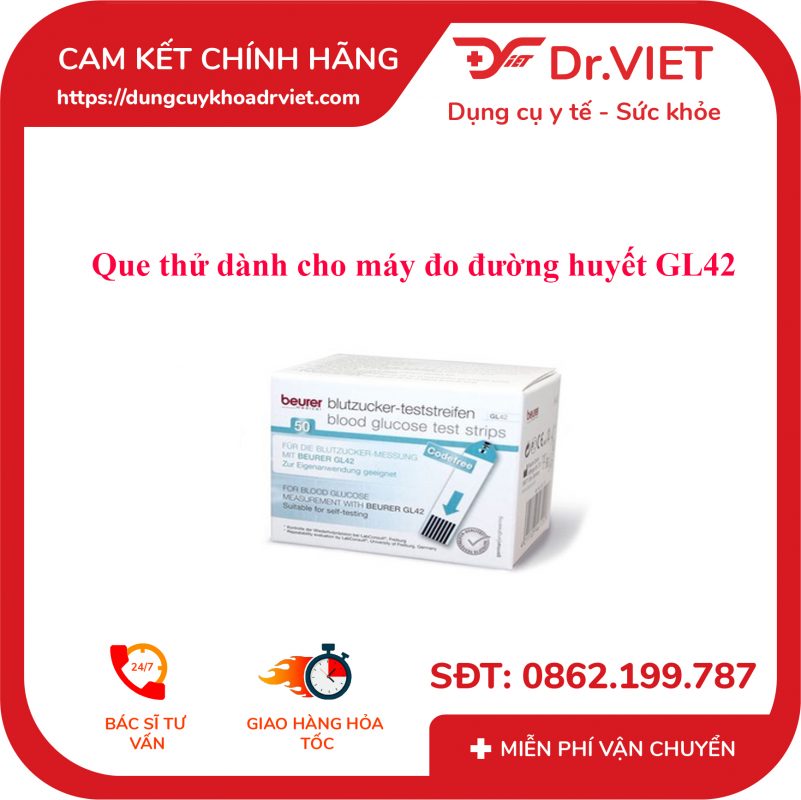 Review Máy đo đường huyết Beurer gl42