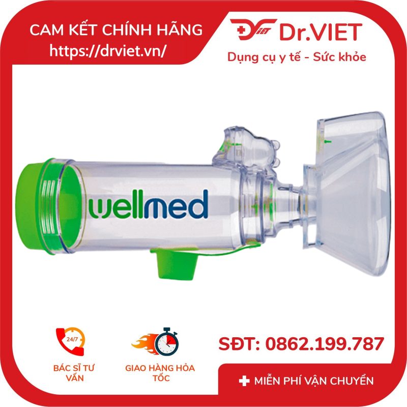 Buồng đệm khí dung Wellmed DL-08