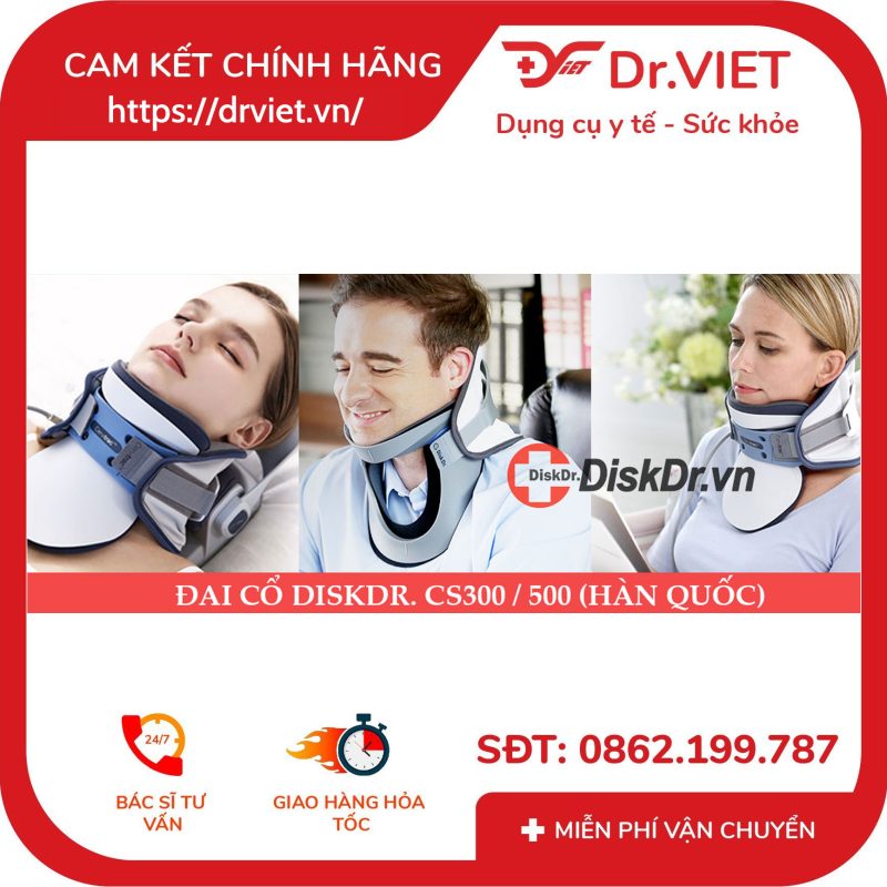 Đai cổ kéo giãn cột sống DiskDr. CS500 Hàn Quốc 13 Đai cổ kéo giãn cột sống DiskDr. CS500 Hàn Quốc