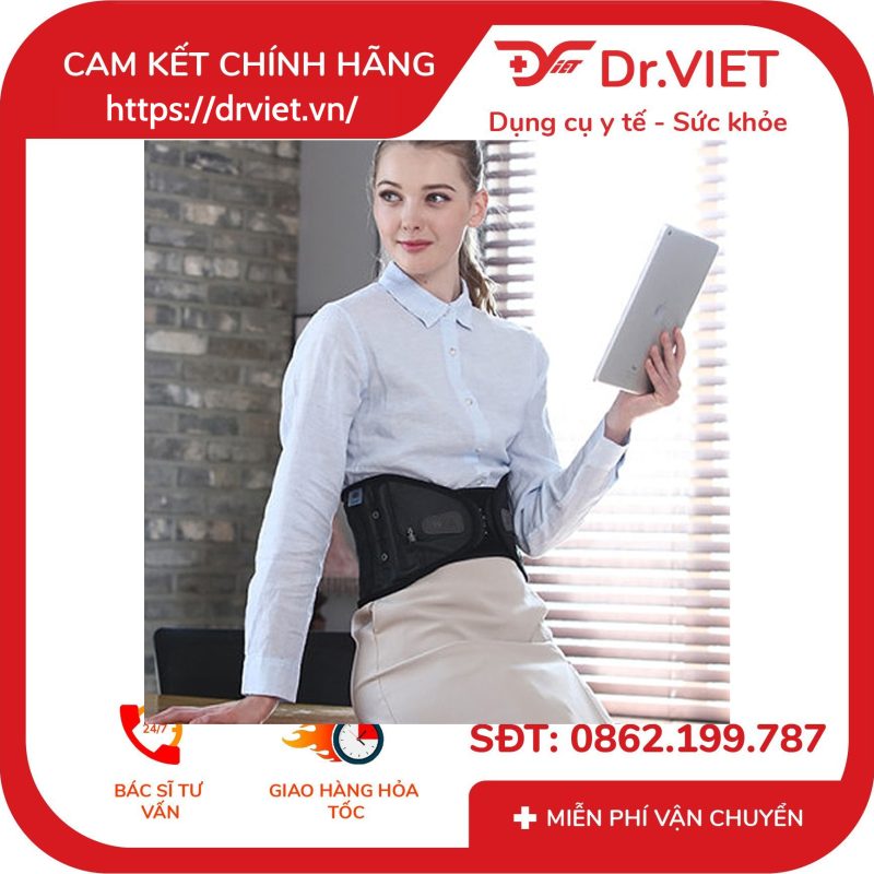 Đai kéo giãn cột sống lưng DiskDr. WG30G2 13 Đai kéo giãn cột sống lưng DiskDr. WG30G2