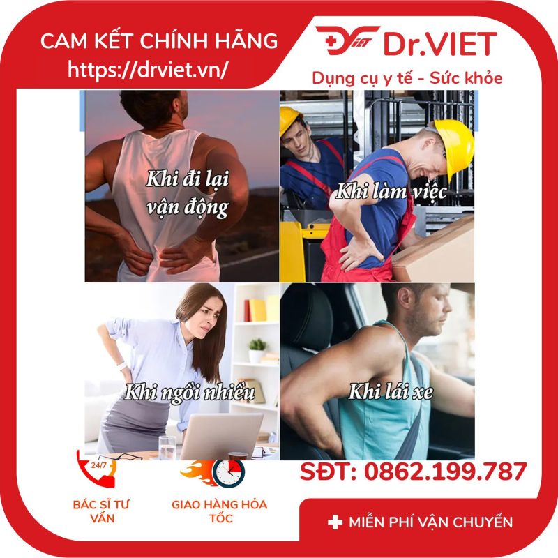 Đai kéo giãn cột sống lưng DiskDr. WG30G2 11 Đai kéo giãn cột sống lưng DiskDr. WG30G2