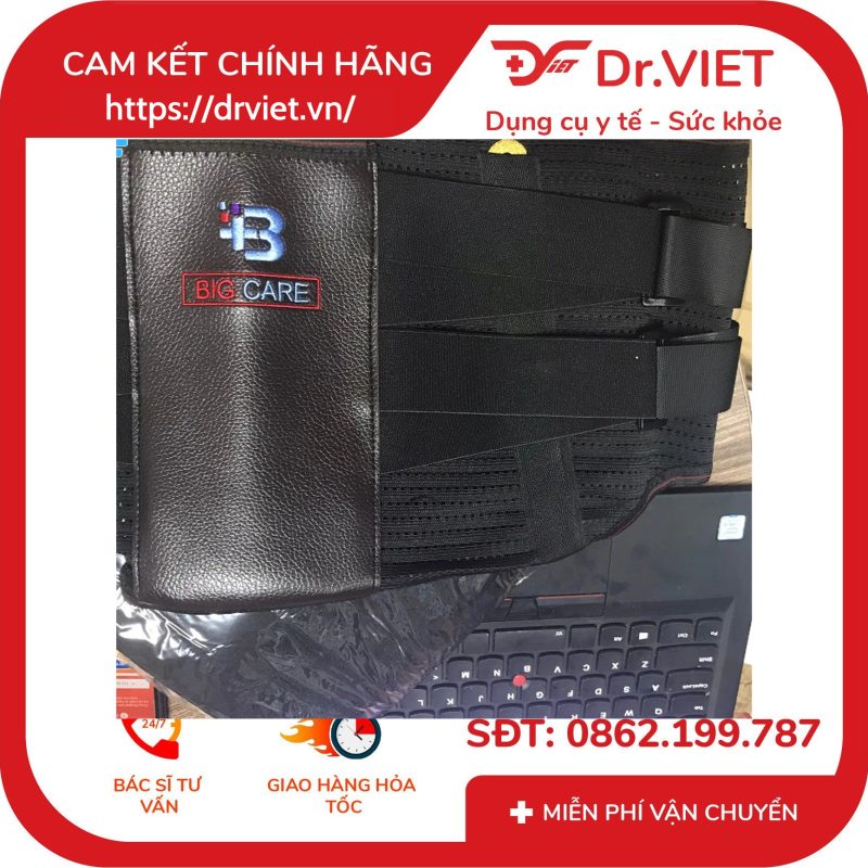 Đai lưng hỗ trợ cột sống Bigcare 12 Đai lưng hỗ trợ cột sống Bigcare