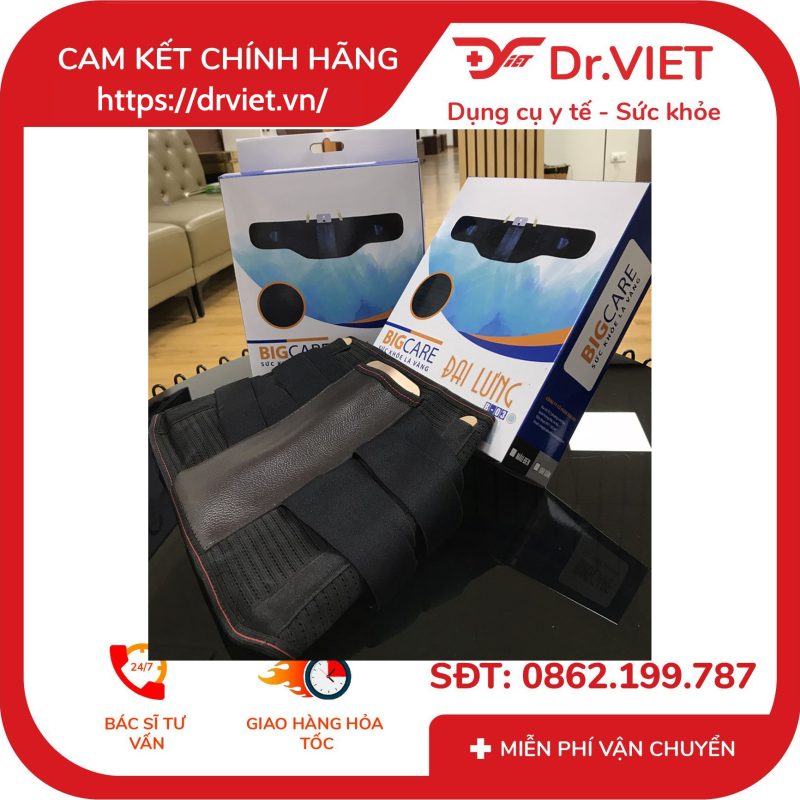 Đai lưng hỗ trợ cột sống Bigcare 10 Đai lưng hỗ trợ cột sống Bigcare