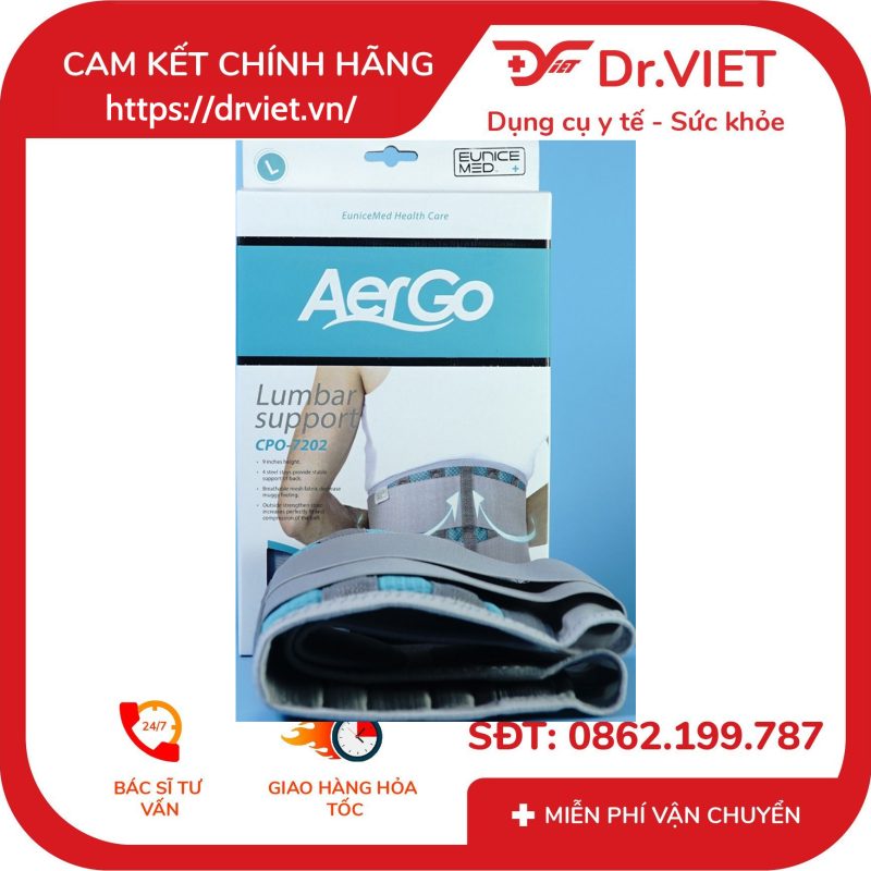 Đai lưng hỗ trợ cột sống EUNICE MED AerGo CPO-7202