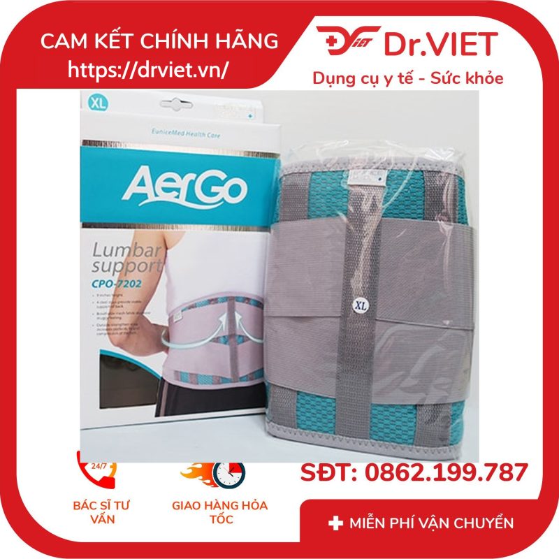 Đai lưng hỗ trợ cột sống EUNICE MED AerGo CPO-7202