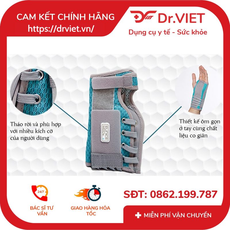 Đai nẹp cố định khớp cổ tay Aergo CPO-7401 11 Đai nẹp cố định khớp cổ tay Aergo CPO-7401
