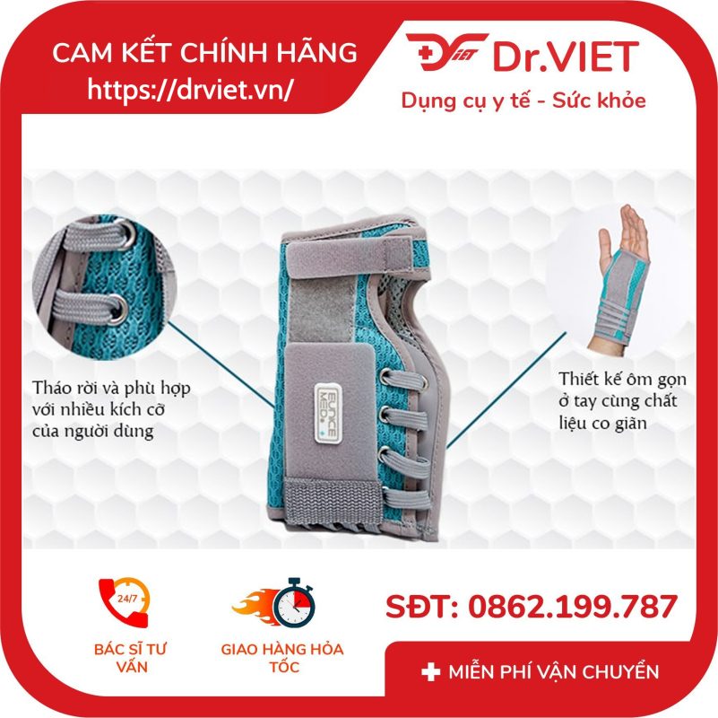 Đai nẹp cố định khớp cổ tay Aergo CPO-7401 15 Đai nẹp cố định khớp cổ tay Aergo CPO-7401