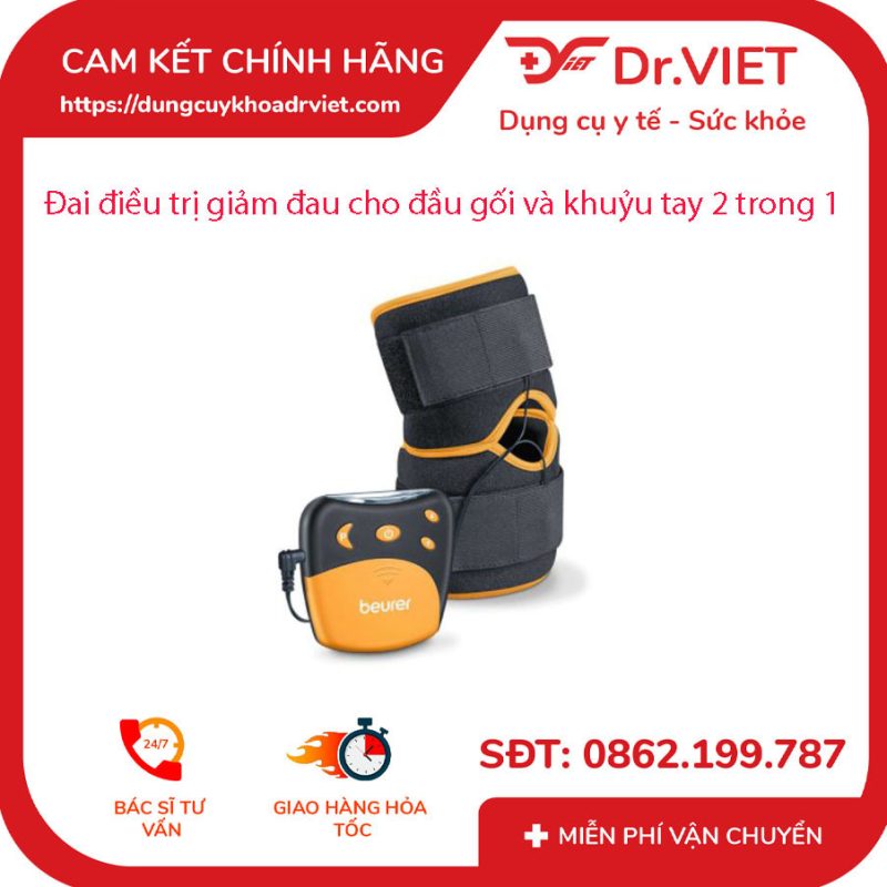 Đai điều trị giảm đau cho đầu gối và khuỷu tay 2 trong 1 EM29