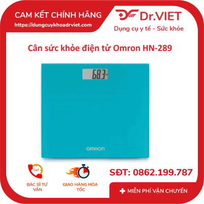 Cân sức khỏe điện tử Omron HN-289