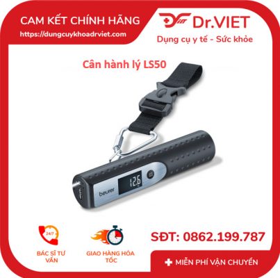 Cân hành lý, kết hợp sạc dự phòng Beurer LS50