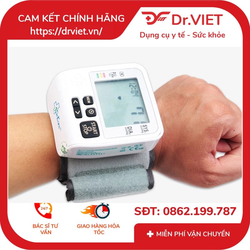 Alternative view of Máy đo huyết áp điện tử cổ tay MediKare-DK39 Plus