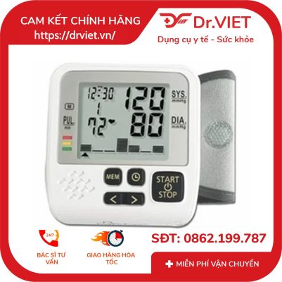 Máy đo huyết áp điện tử cổ tay MediKare-DK39 Plus
