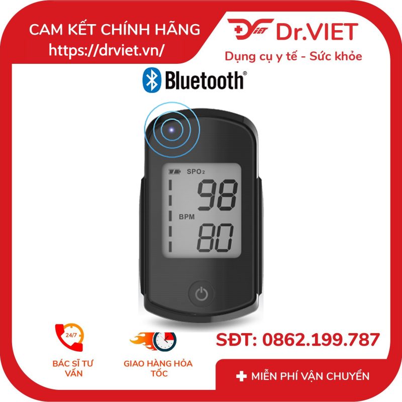 Máy đo nồng độ oxy SPO2 FaCare Bluetooth TD-8255 9 Máy đo nồng độ oxy SPO2 FaCare Bluetooth TD-8255