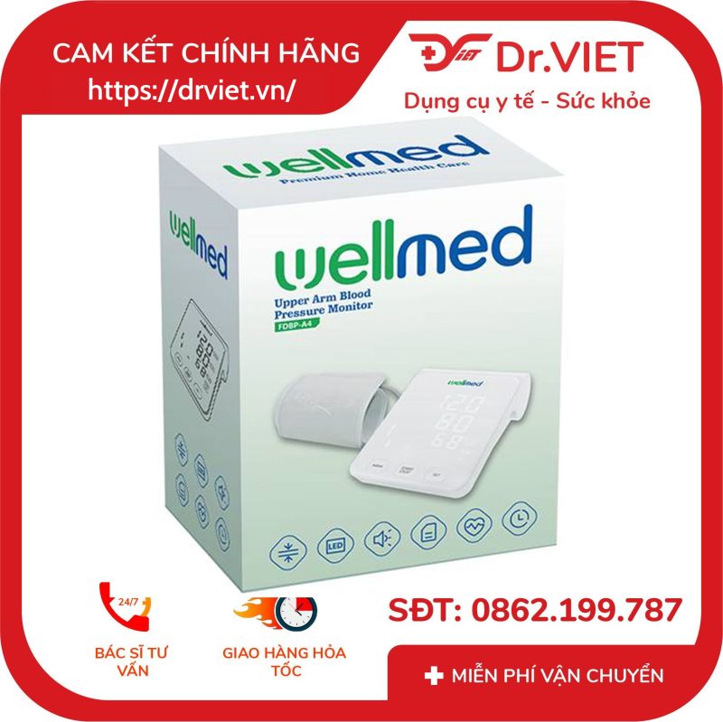 Máy đo huyết áp bắp tay Wellmed FDBP-A4