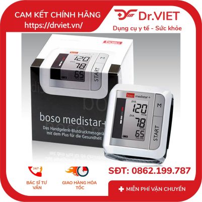 Máy đo huyết áp cổ tay Boso Medistar+