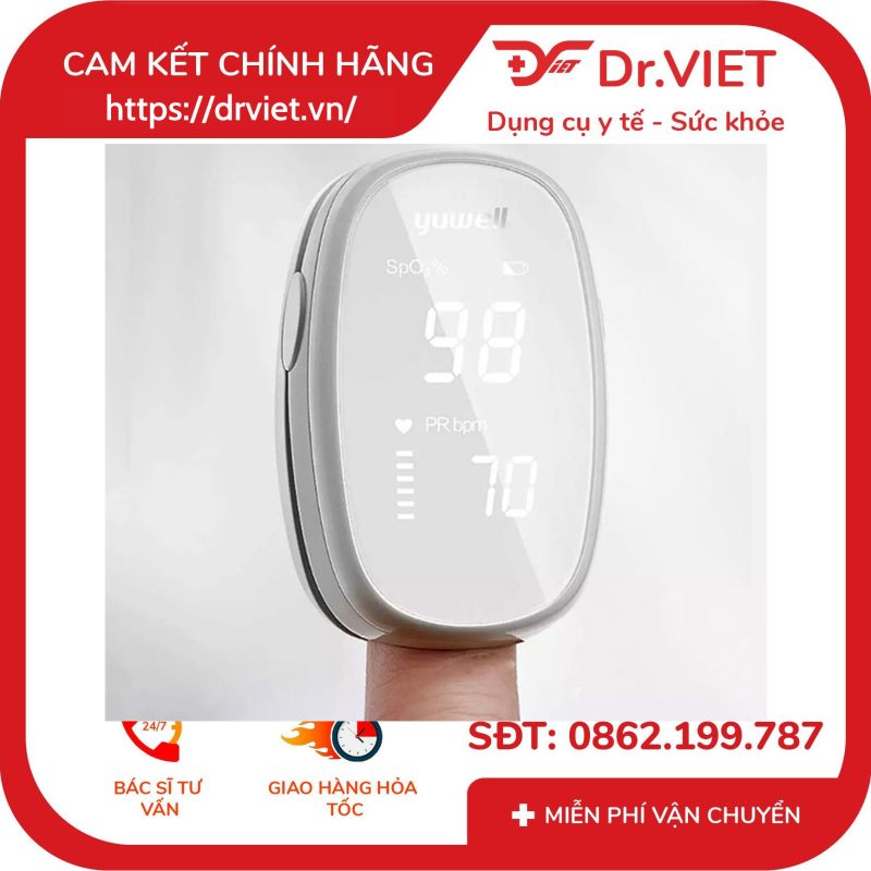Máy đo nồng độ oxy Yuwell YX102 11 Máy đo nồng độ oxy Yuwell YX102