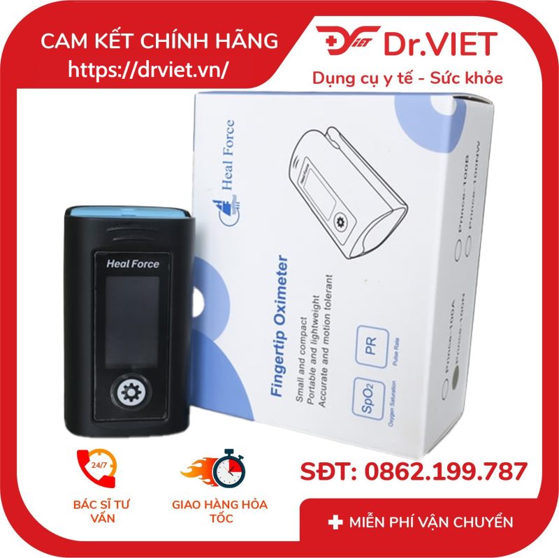 Máy đo nồng độ oxy SpO2 Heal Force Prince-100A