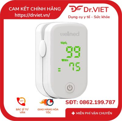 Máy đo nồng độ oxy trong máu SPO2 Wellmed FS10I