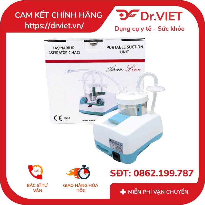 Máy hút dịch 1 bình Armoline AL-01
