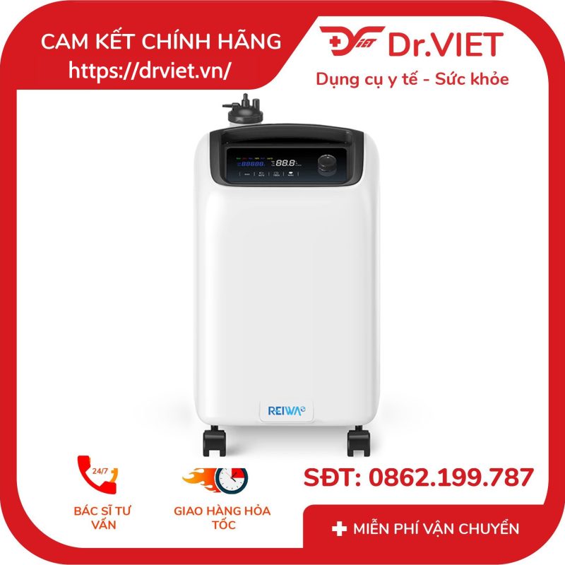 Máy tạo oxy Reiwa 5 lít K5BW
