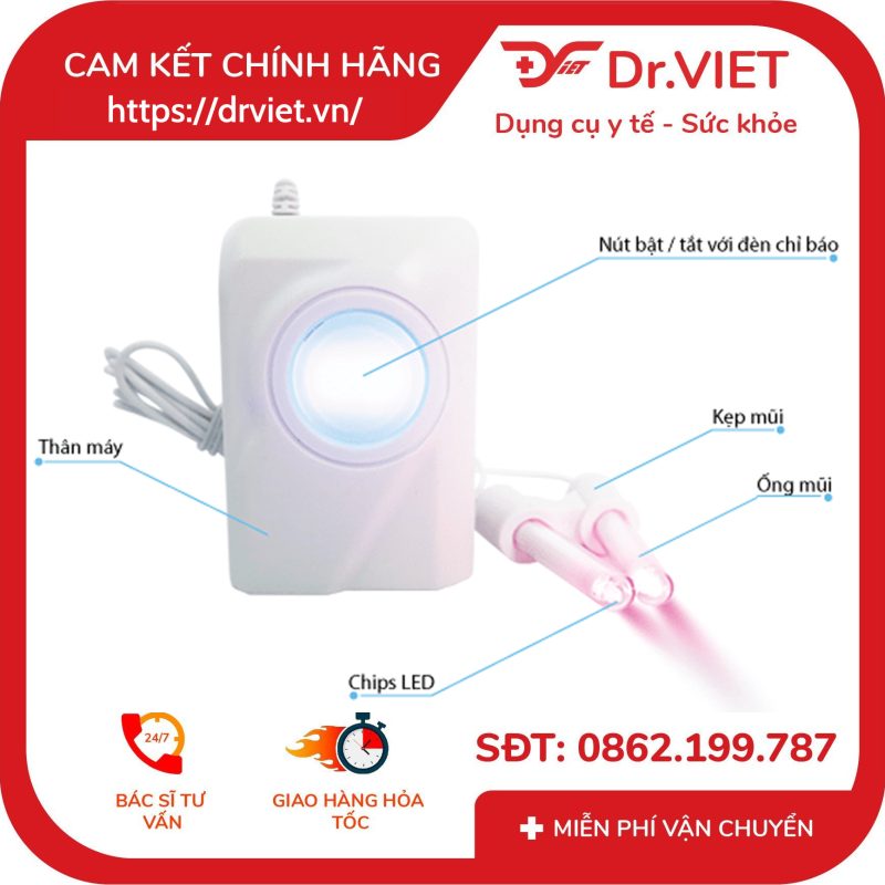 Máy trị viêm mũi Sneezer Beam SN-211 12 Máy trị viêm mũi Sneezer Beam SN-211
