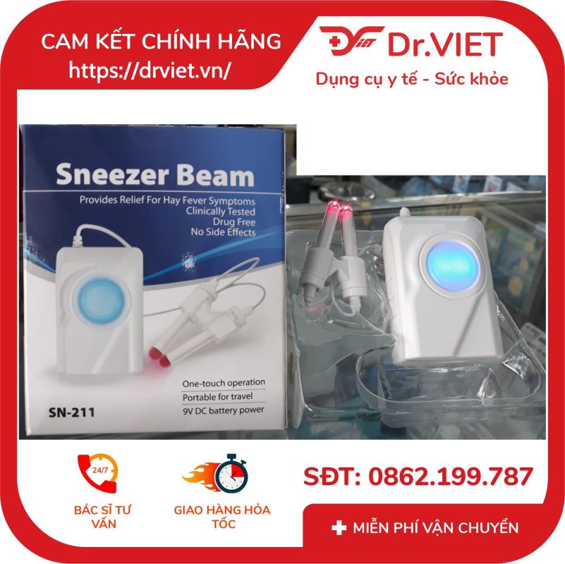Máy trị viêm mũi Sneezer Beam SN-211 16 Máy trị viêm mũi Sneezer Beam SN-211