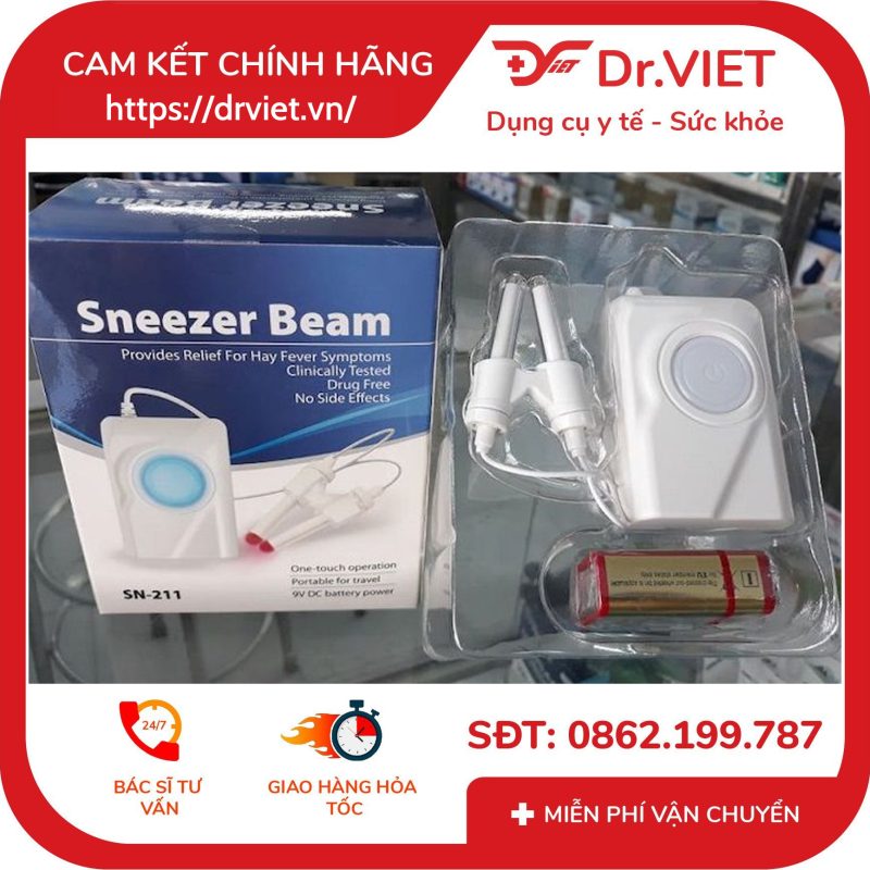 Máy trị viêm mũi Sneezer Beam SN-211 10 Máy trị viêm mũi Sneezer Beam SN-211