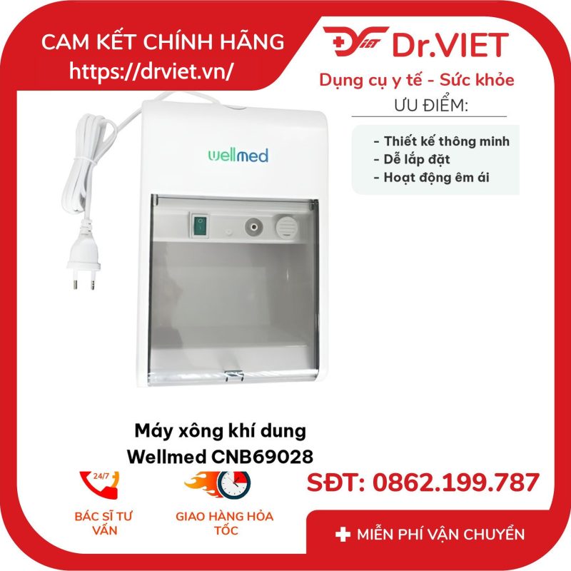Máy xông khí dung Wellmed CNB-69028 15 Máy xông khí dung Wellmed CNB-69028