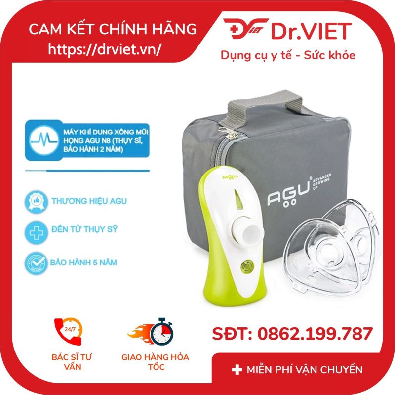 Máy xông mũi họng AGU N8