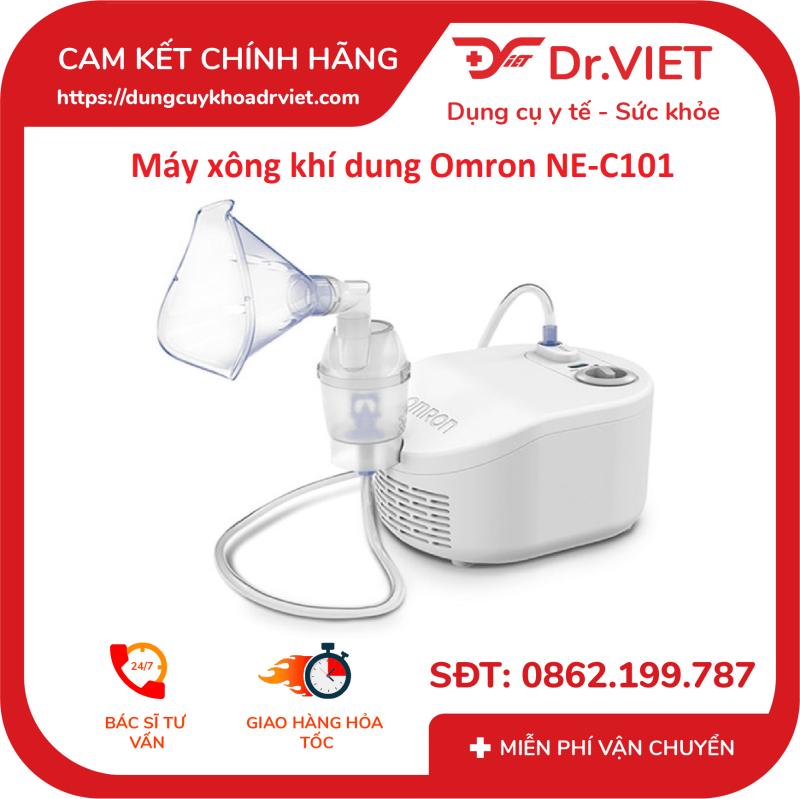 Máy xông mũi họng Omron NE-C101