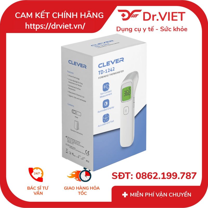 Nhiệt kế hồng ngoại TD-1242 FaCare