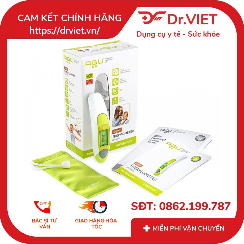 Nhiệt kế hồng ngoại AGU NC8 13 Nhiệt kế hồng ngoại AGU NC8