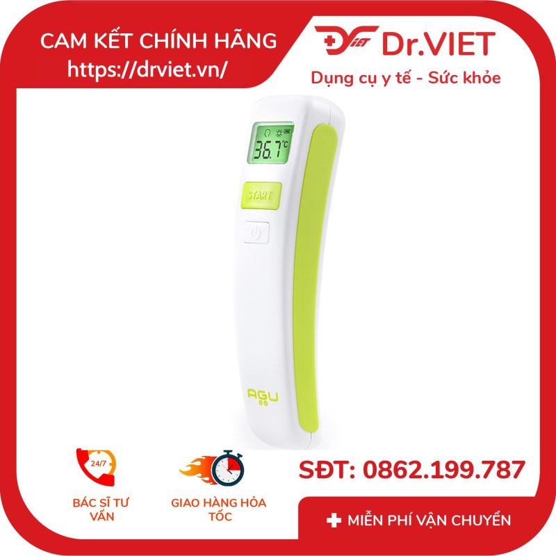 Nhiệt kế hồng ngoại AGU NC8 17 Nhiệt kế hồng ngoại AGU NC8