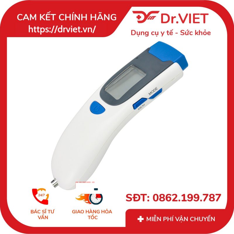 Alternative view of Nhiệt kế hồng ngoại đo trán Bluetooth TD-1241