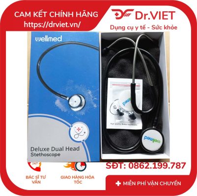 Ống nghe y tế 2 mặt Wellmed HS-30J 19 Ống nghe y tế 2 mặt Wellmed HS-30J