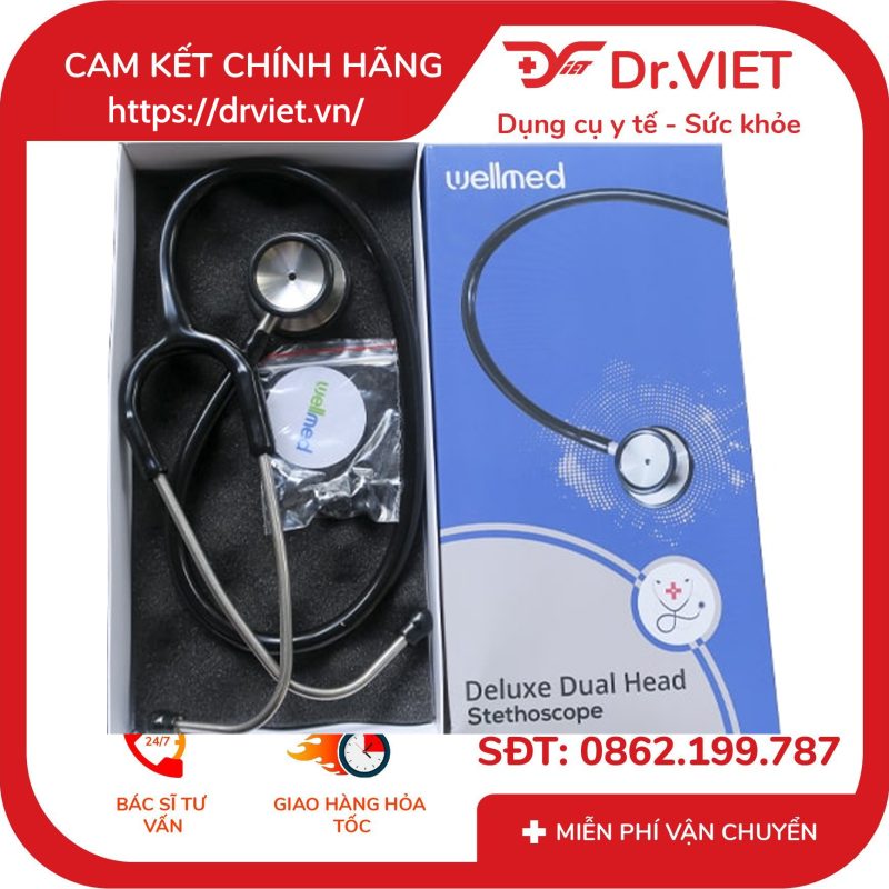 Ống nghe y tế 2 mặt Wellmed HS-30J 14 Ống nghe y tế 2 mặt Wellmed HS-30J