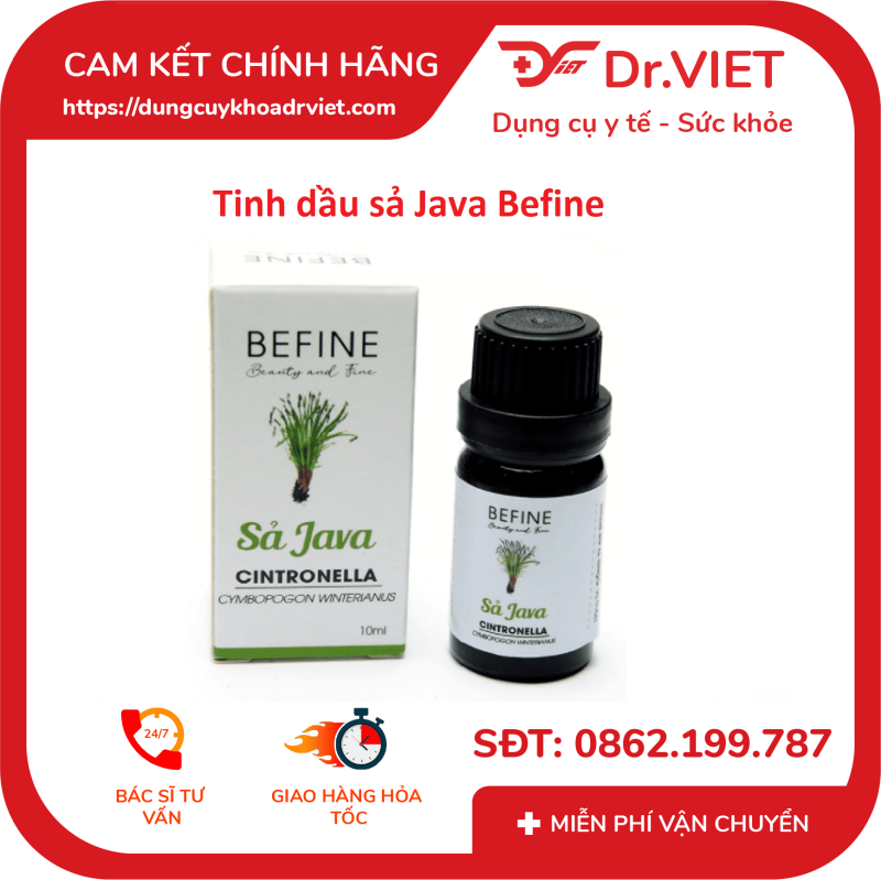 Tinh dầu sả java Befine