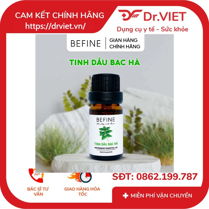 Tinh dầu bạc hà Befine 13 Tinh dầu bạc hà Befine