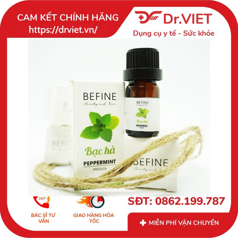 Tinh dầu bạc hà Befine 10 Tinh dầu bạc hà Befine