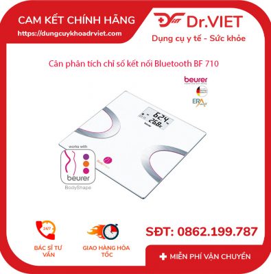 Cân phân tích chỉ số kết nối Bluetooth BF710