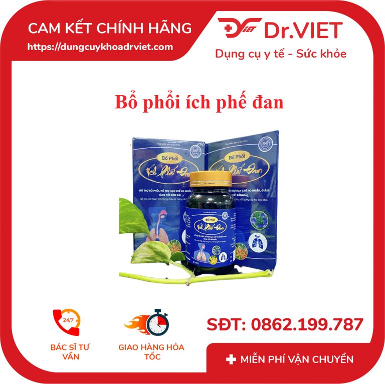 Top thực phẩm bảo vệ sức khoẻ Bổ phổi Ích Phế Đan