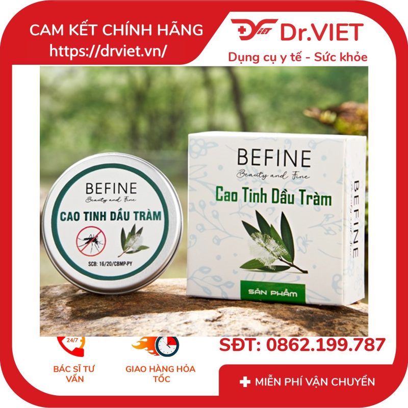 Alternative view of Cao tinh dầu tràm Befine