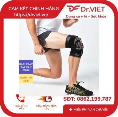 Đai gối hơi hỗ trợ khớp gối DiskDr NK30 Hàn Quốc