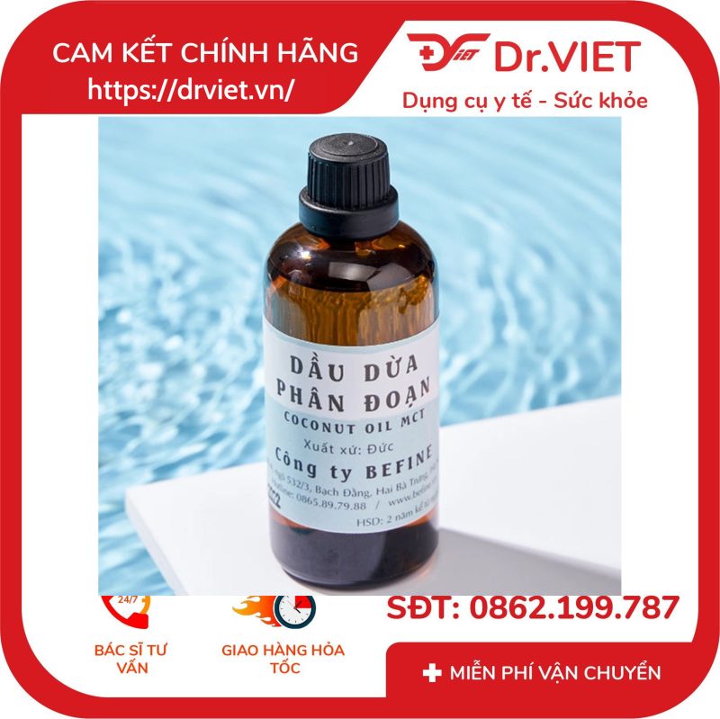 Dầu dừa phân đoạn Befine Dưỡng ẩm chăm sóc da và tóc