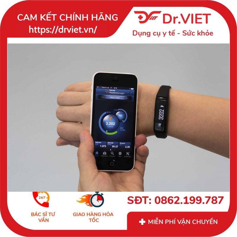 Đồng hồ cảm biến vận động Beurer AS80 11 Đồng hồ cảm biến vận động Beurer AS80
