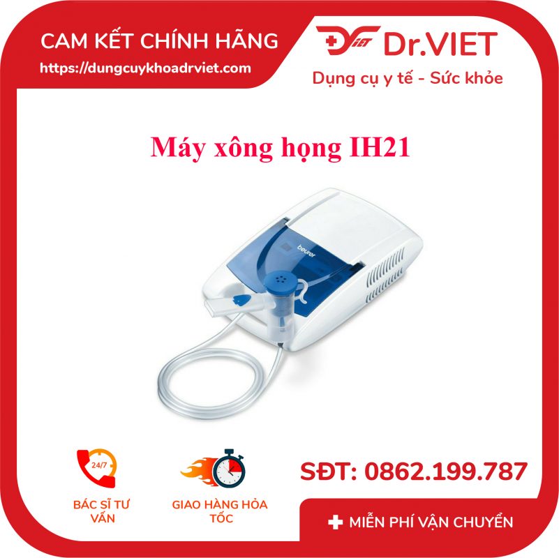 GIỚI THIỆU VỀ MÁY XÔNG HỌNG, KHÍ DUNG, HẠT SIÊU NHỎ IH21