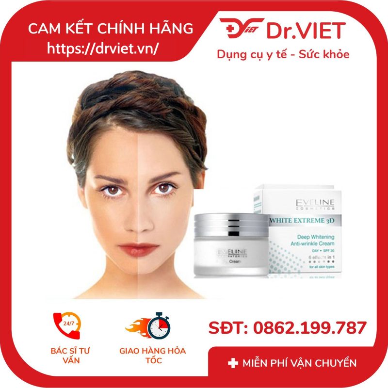 Kem Dưỡng Trắng Da Chống Nhăn Ngày White Extreme 3D 50ml 8 Kem Dưỡng Trắng Da Chống Nhăn Ngày White Extreme 3D 50ml