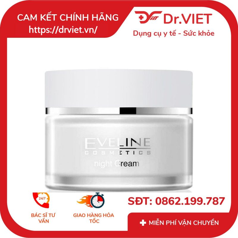 Alternative view of Kem Dưỡng Da Chống Nhăn Ban Đêm White Extreme 3D Eveline