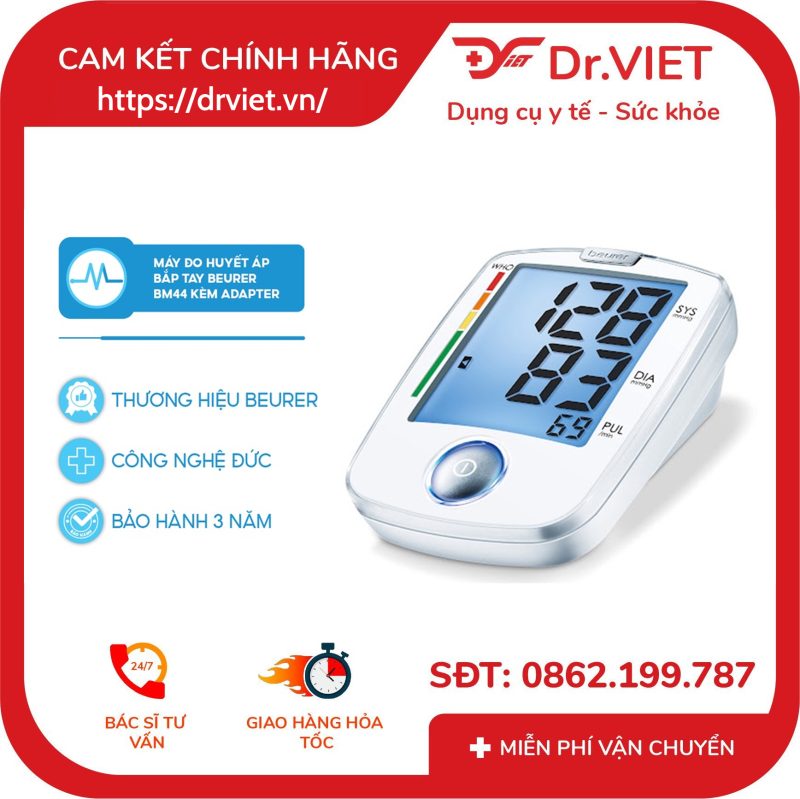 Máy đo huyết áp bắp tay Beurer BM44