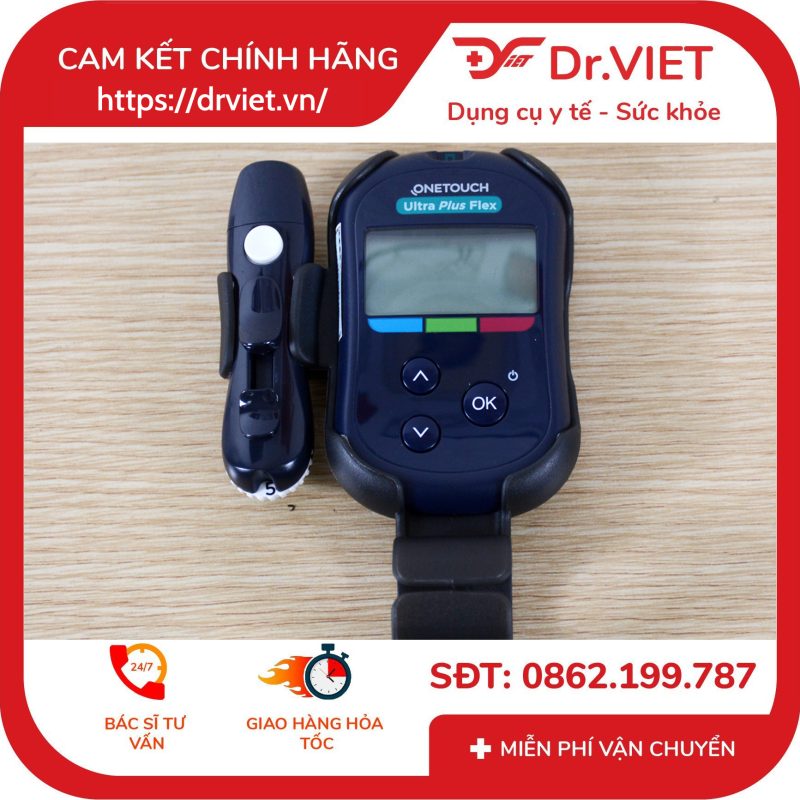 Máy đo đường huyết One Touch Ultra Plus Flex MG 10 Máy đo đường huyết One Touch Ultra Plus Flex MG
